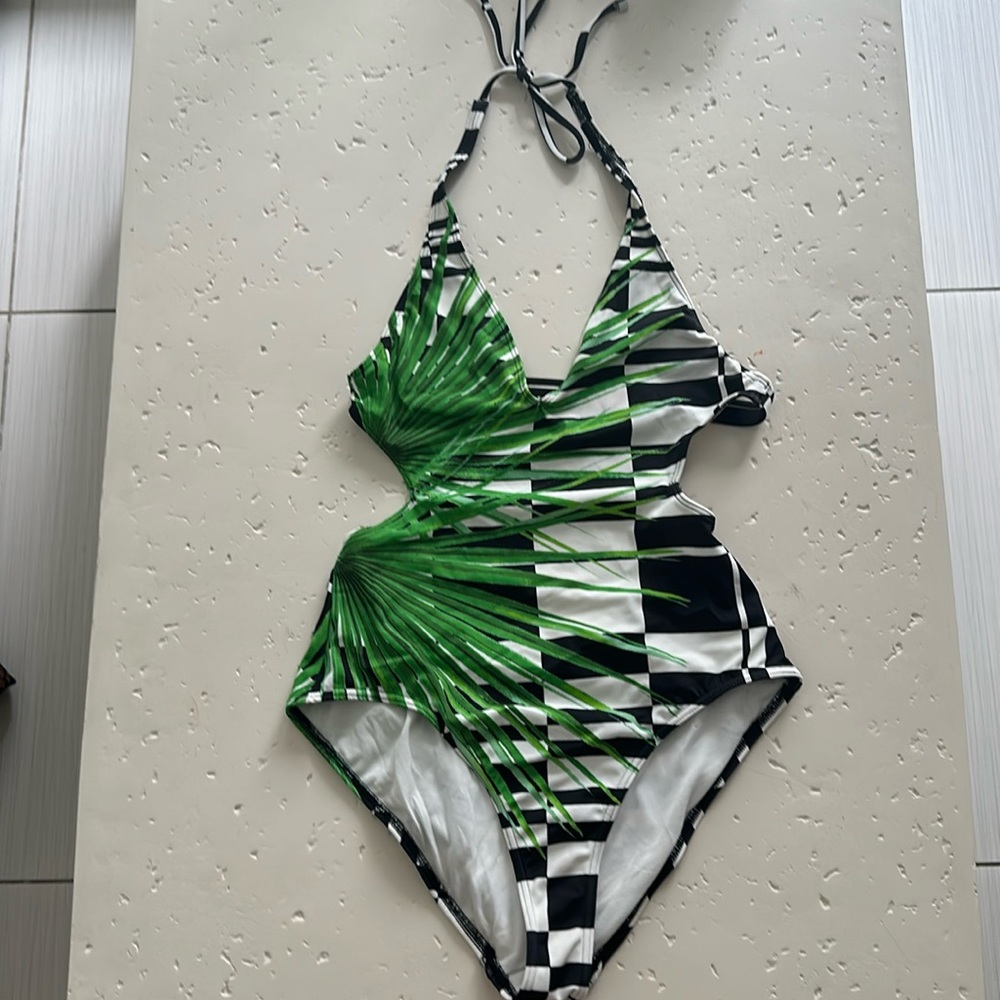 Out From Under Swimsuit with open back